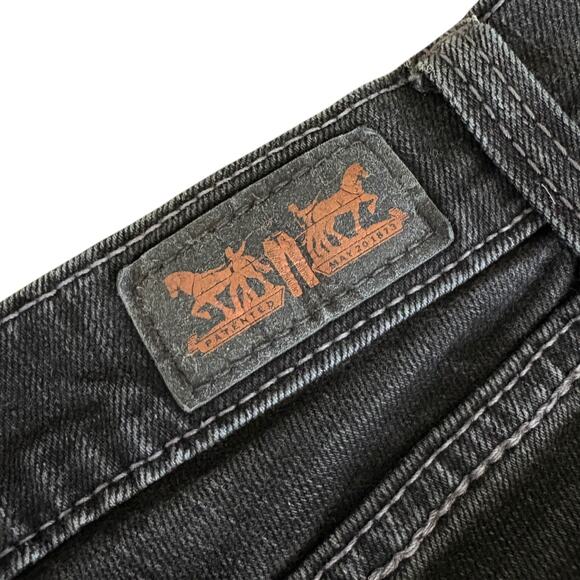 Levi’s 524 Too Superlow Skinny Jeans W28 L32 Y2K Vintagecore Streetwear Black - Picture 7 of 9